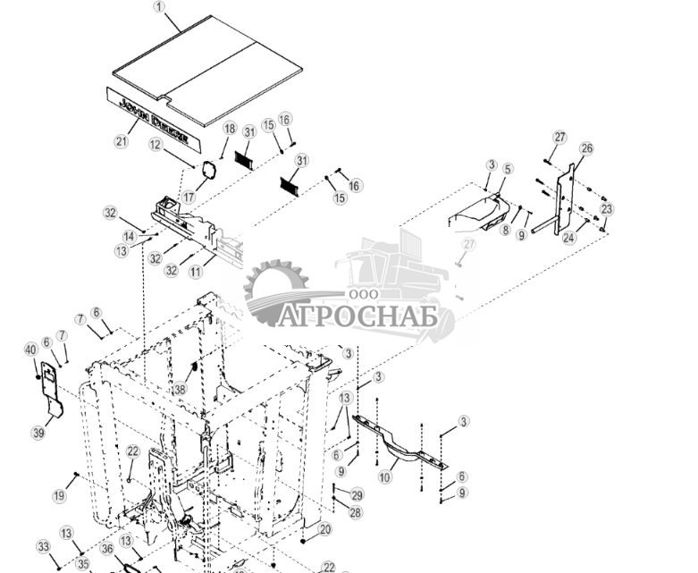 Крепление кабины - ST3515 197.jpg